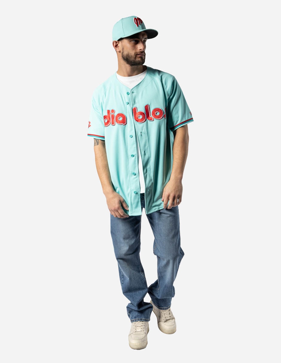 Jersey de México Diablos tercer equipo manga corta  unisex 3