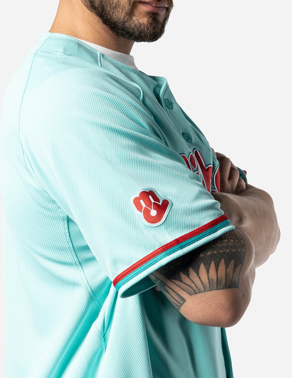 Jersey de México Diablos tercer equipo manga corta  unisex 4