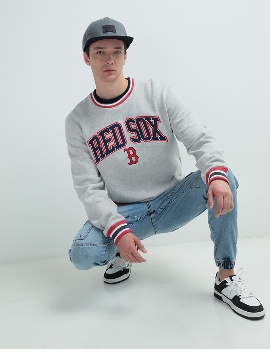 Sudadera New Era Boston Red Sox unisex Liverpool