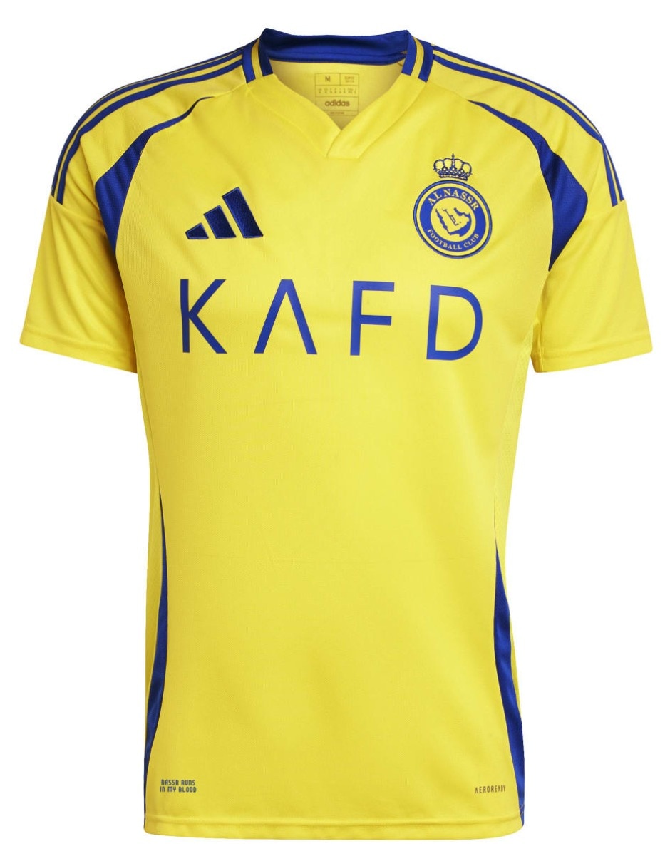 Jersey de local de Ronaldo manga corta para hombre