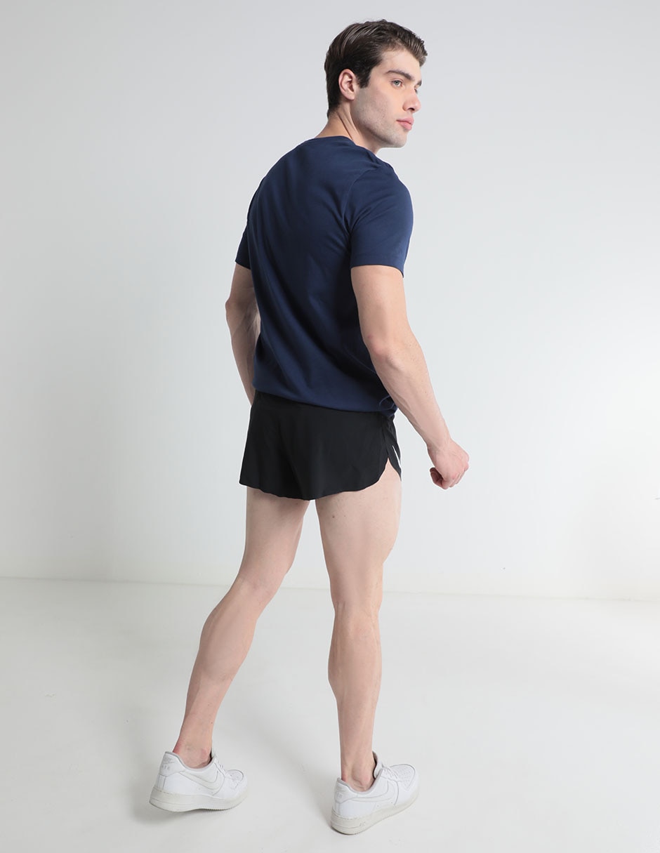 Short calzón de malla integrado para correr hombre 2
