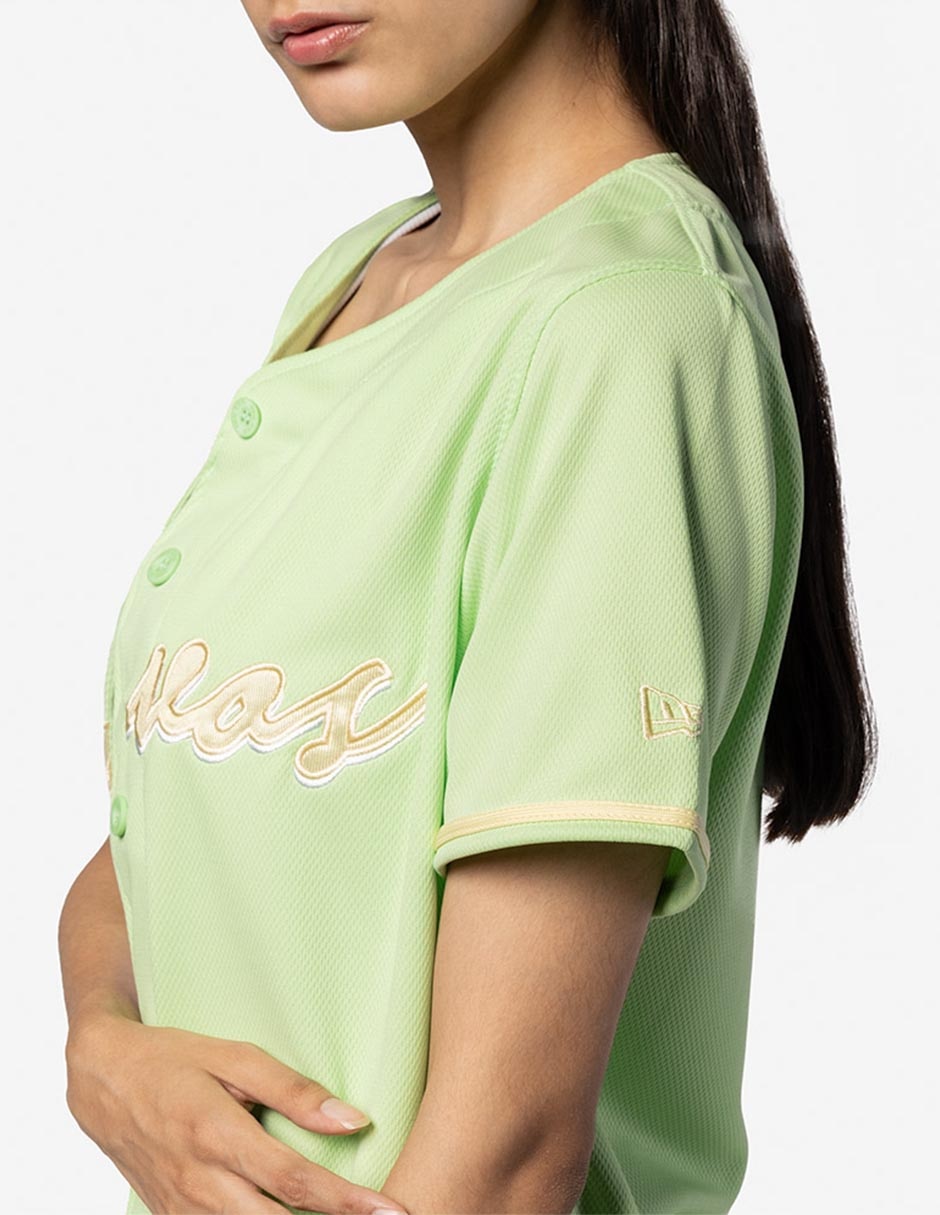 Jersey de Bravos de León cuarto equipo manga corta   para mujer 4