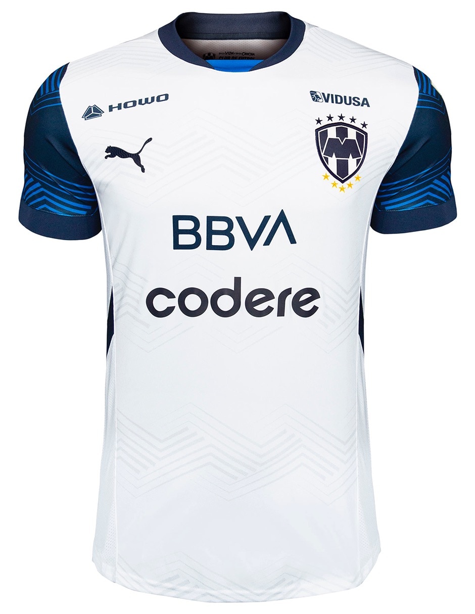 Jersey de Rayados de Monterrey visitante manga corta para hombre