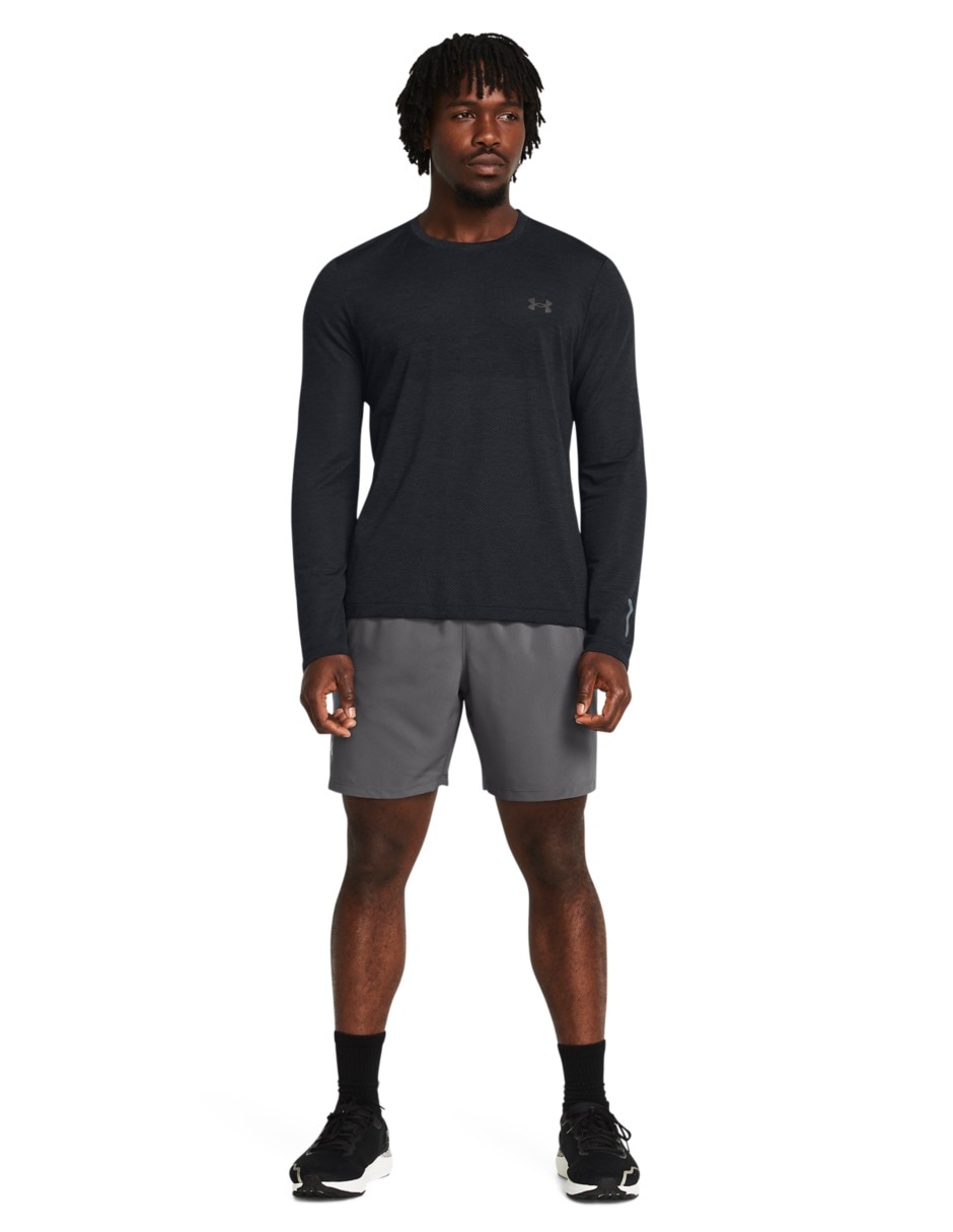 Short con bolsa para correr hombre 3