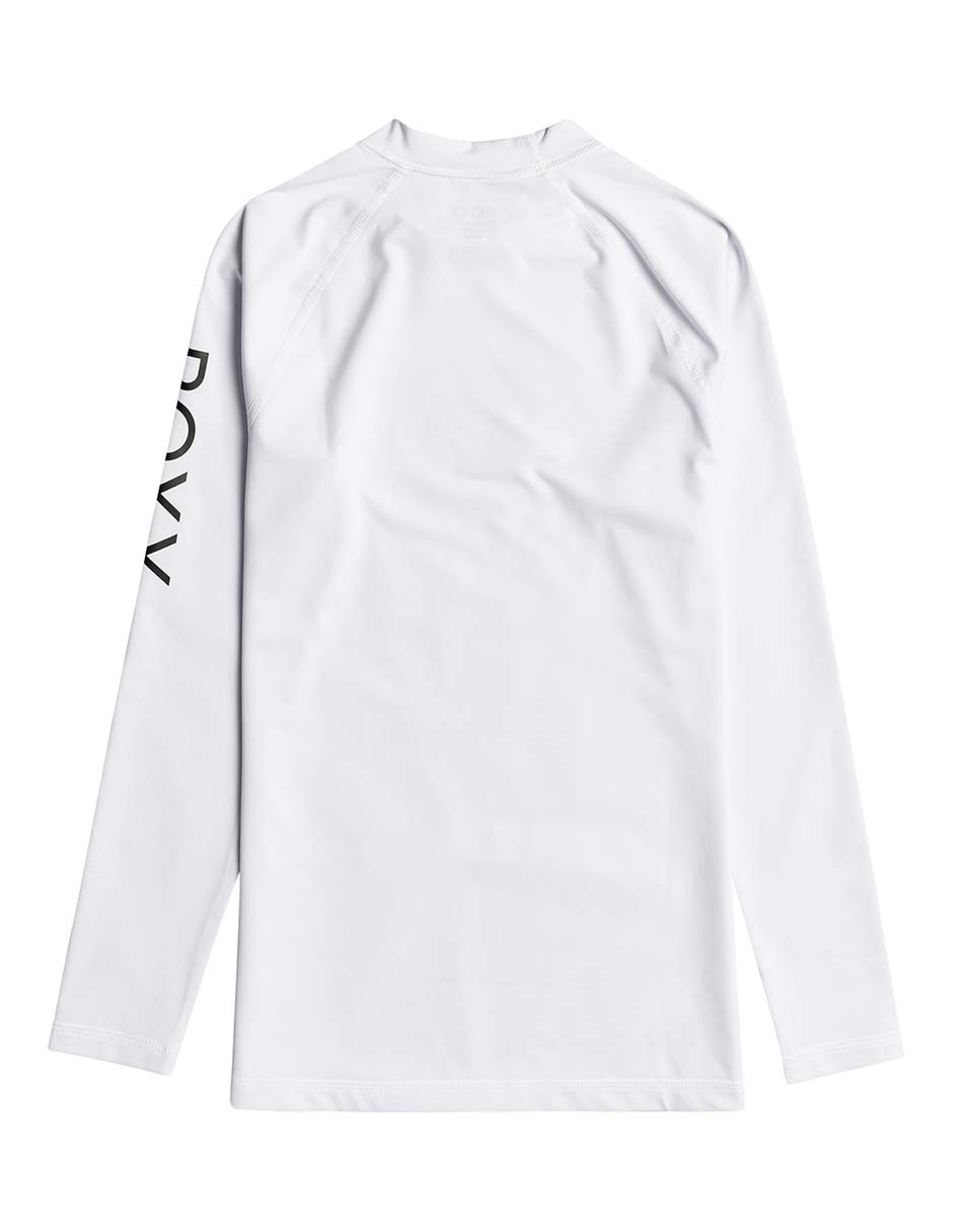 Wetshirt estampado logo para mujer 6