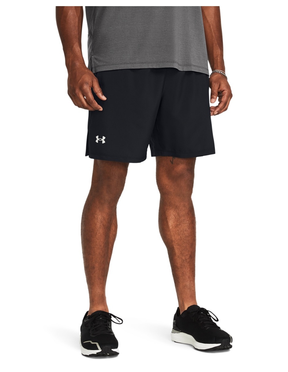 Short con bolsa para correr hombre