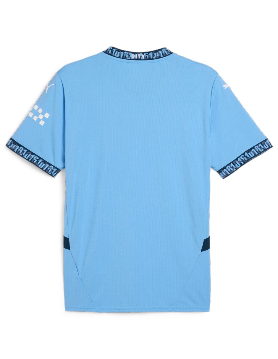 Jersey de Manchester City local manga corta  jugador para hombre 2