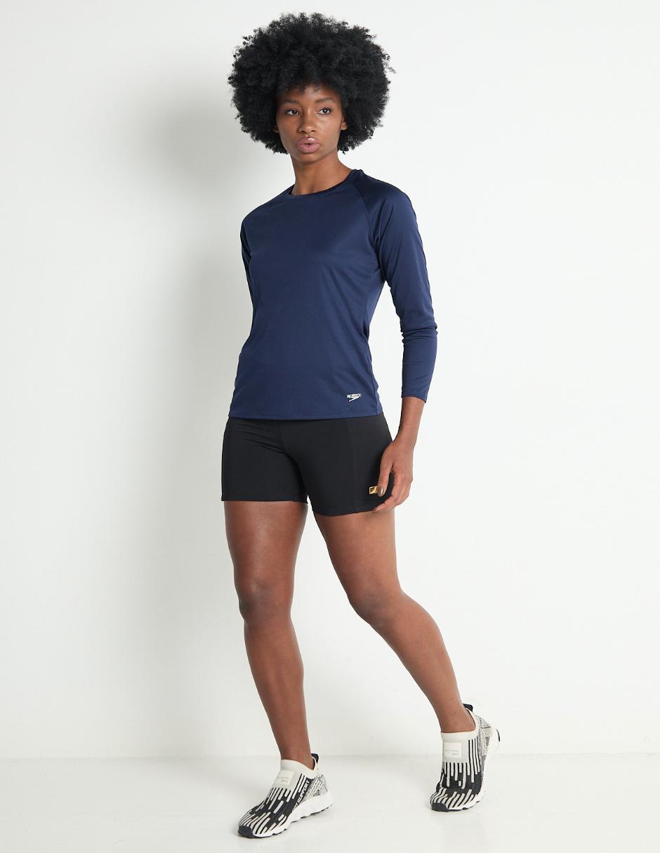 Wetshirt estampado logo para mujer 3