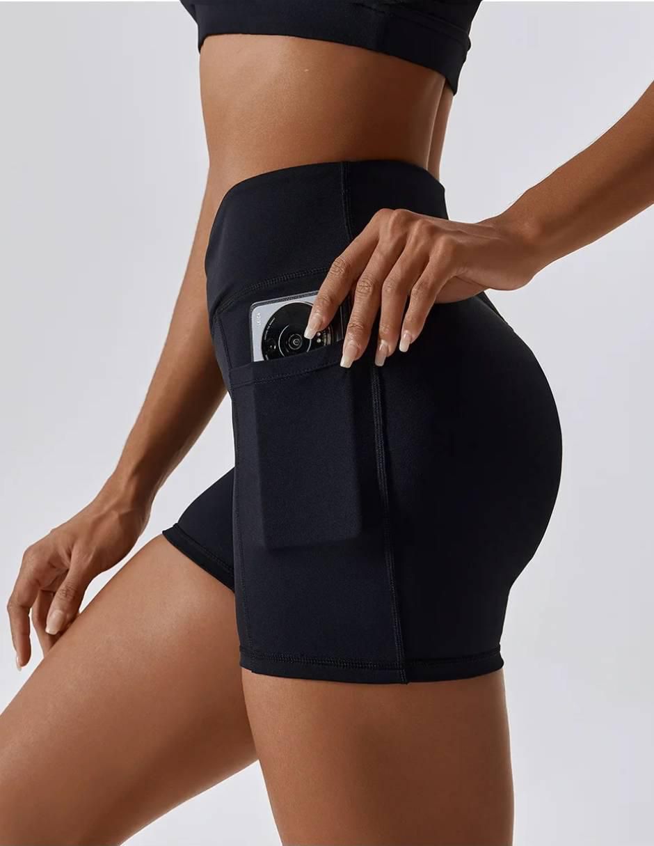 Short con bolsillos para yoga mujer 6