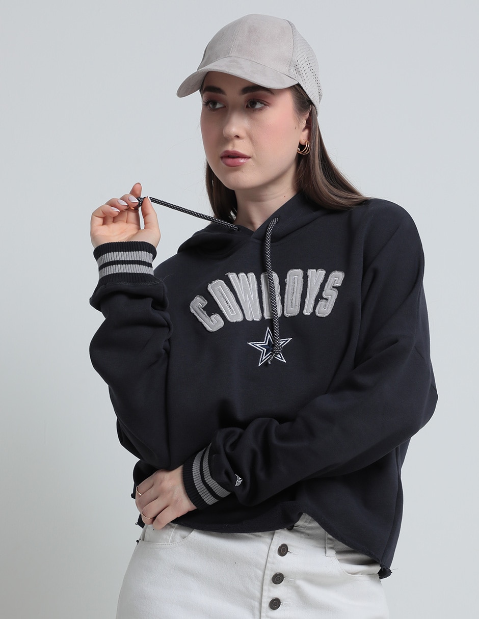 Sudadera New Era con capucha Dallas Cowboys para mujer Liverpool