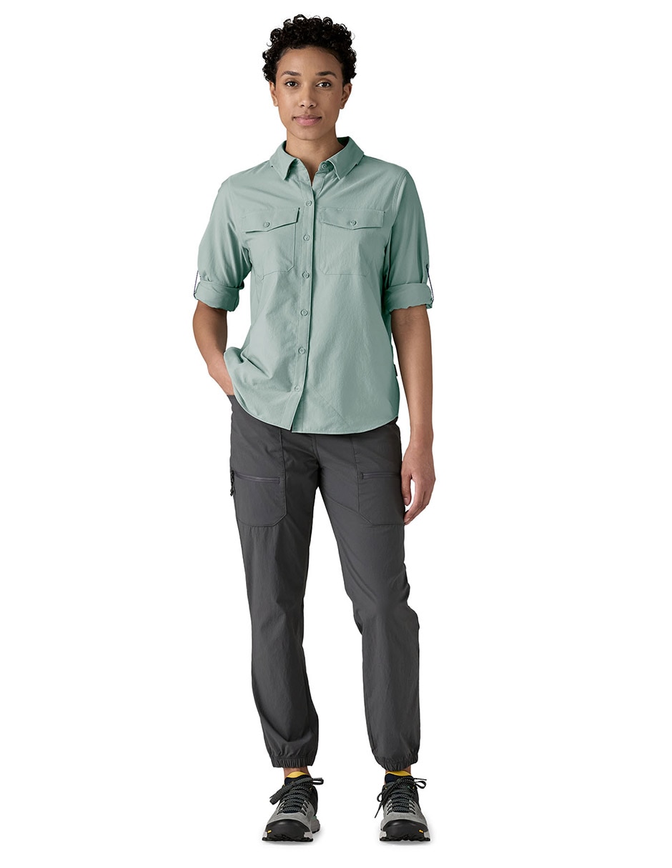 Camisa deportiva outdoor L/S Self Guided Sun para mujer 3