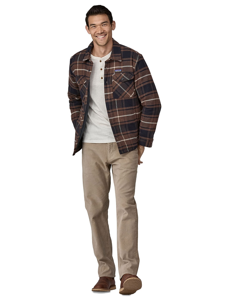 Chamarra outdoor LW Insulated Fjord Flannel Shirt para hombre 3