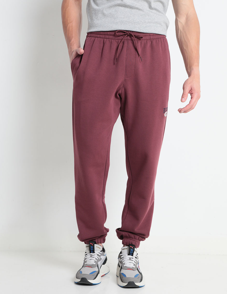 Pantalon reebok hombre rojas online