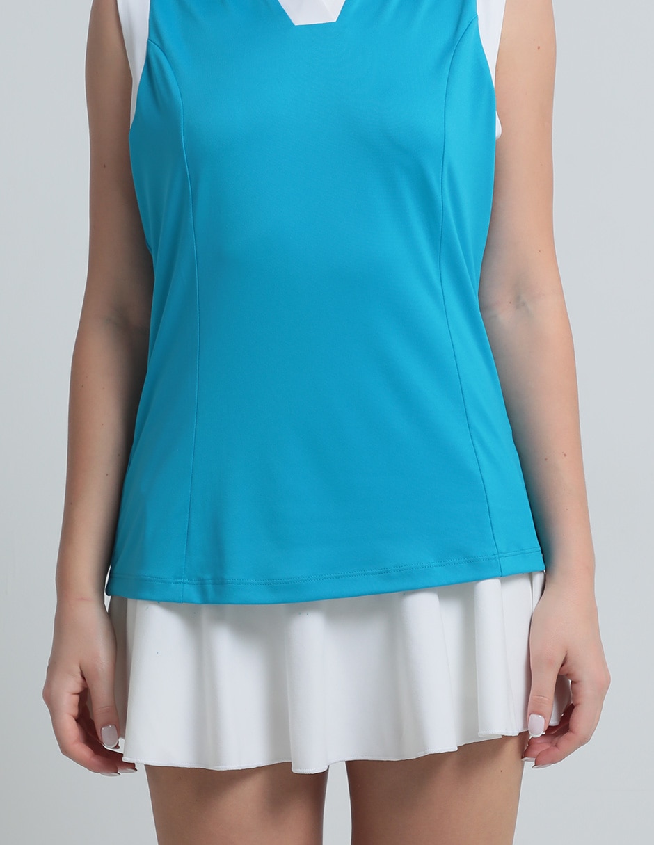 Playera deportiva para golf de mujer 5