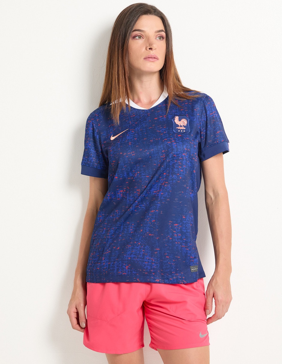Playera deportiva para fútbol Selección de fútbol de Francia de mujer 1