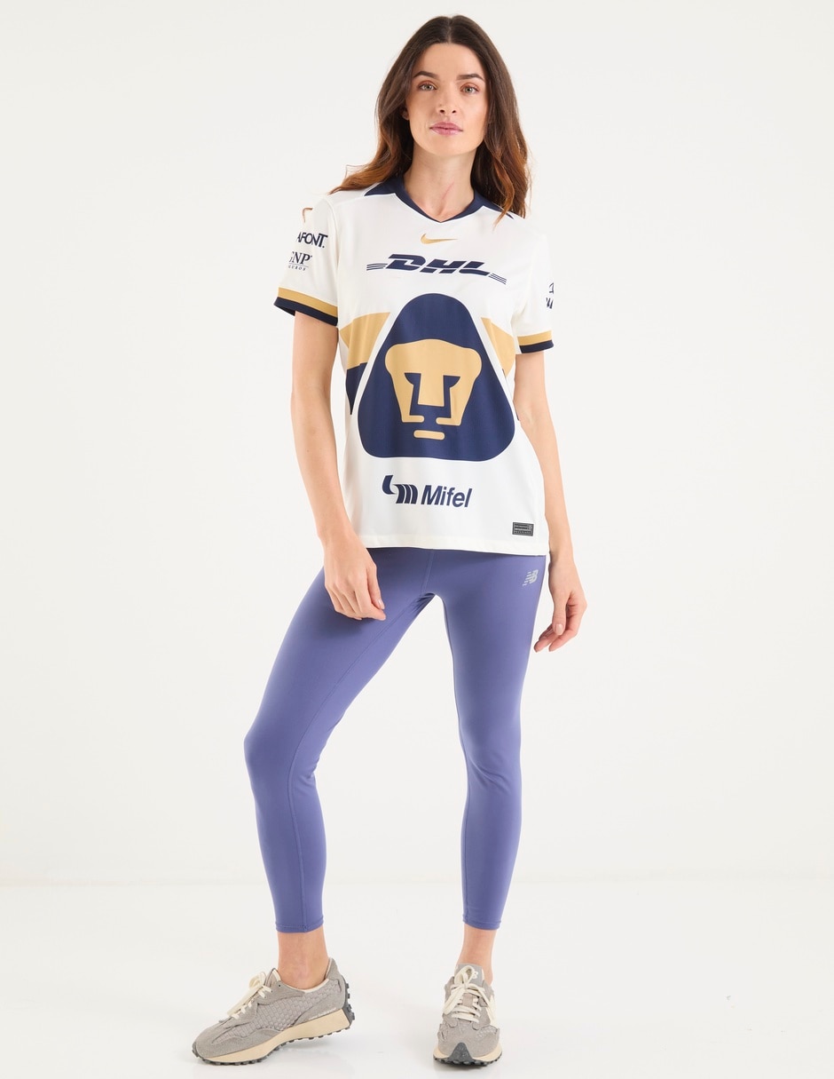 Jersey de Pumas de la UNAM local manga corta  fan para mujer 3
