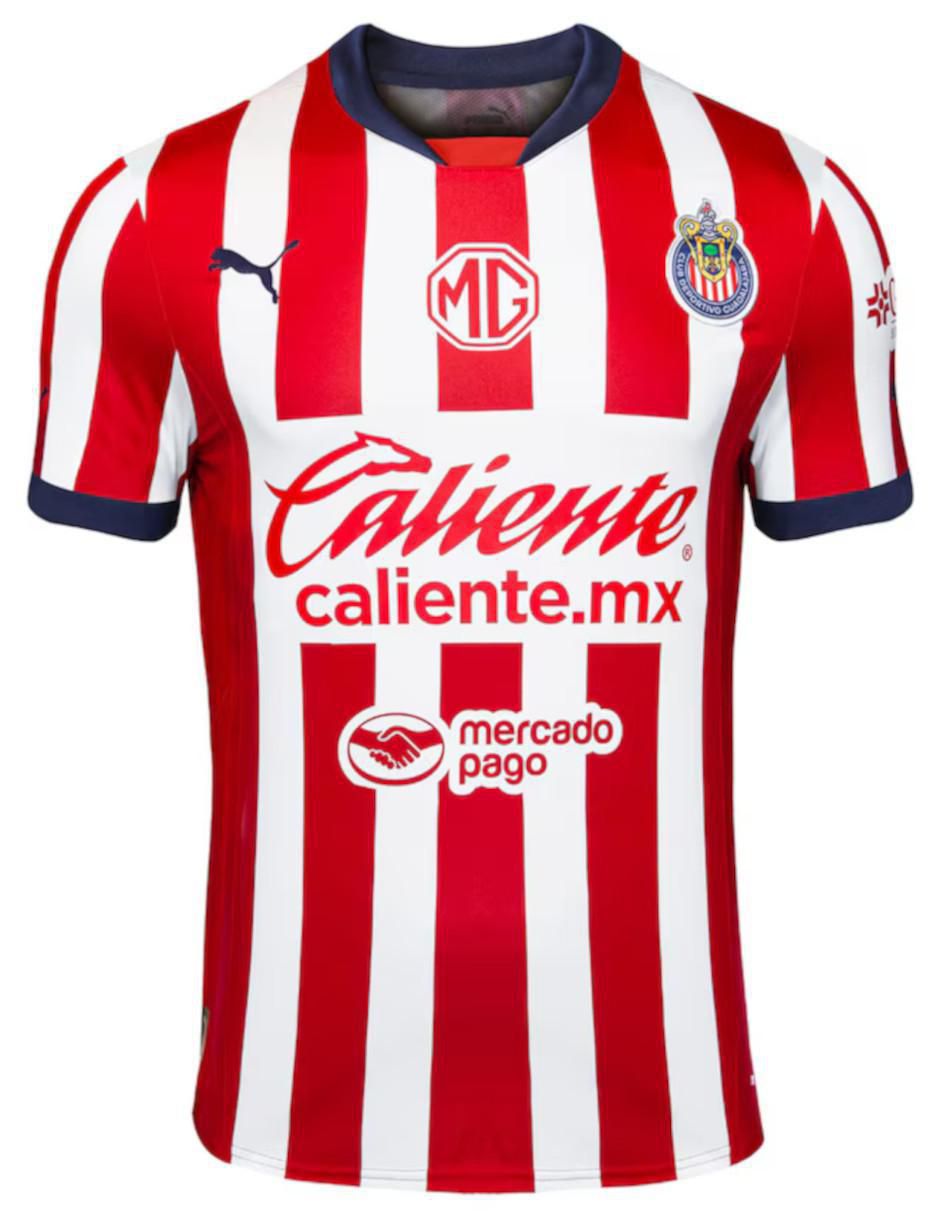 Portero Playera Del Chivas Manga Larga Jersey De Club Deportivo