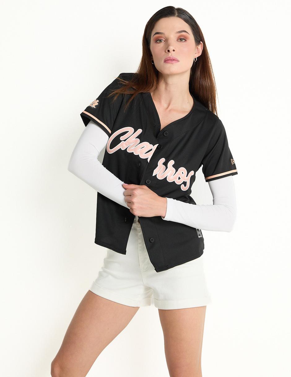 Jersey de Charros de Jalisco cuarto equipo manga corta para mujer