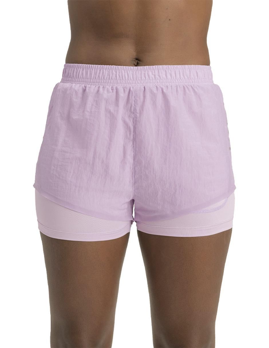 Short calzón de malla integrado para entrenamiento mujer