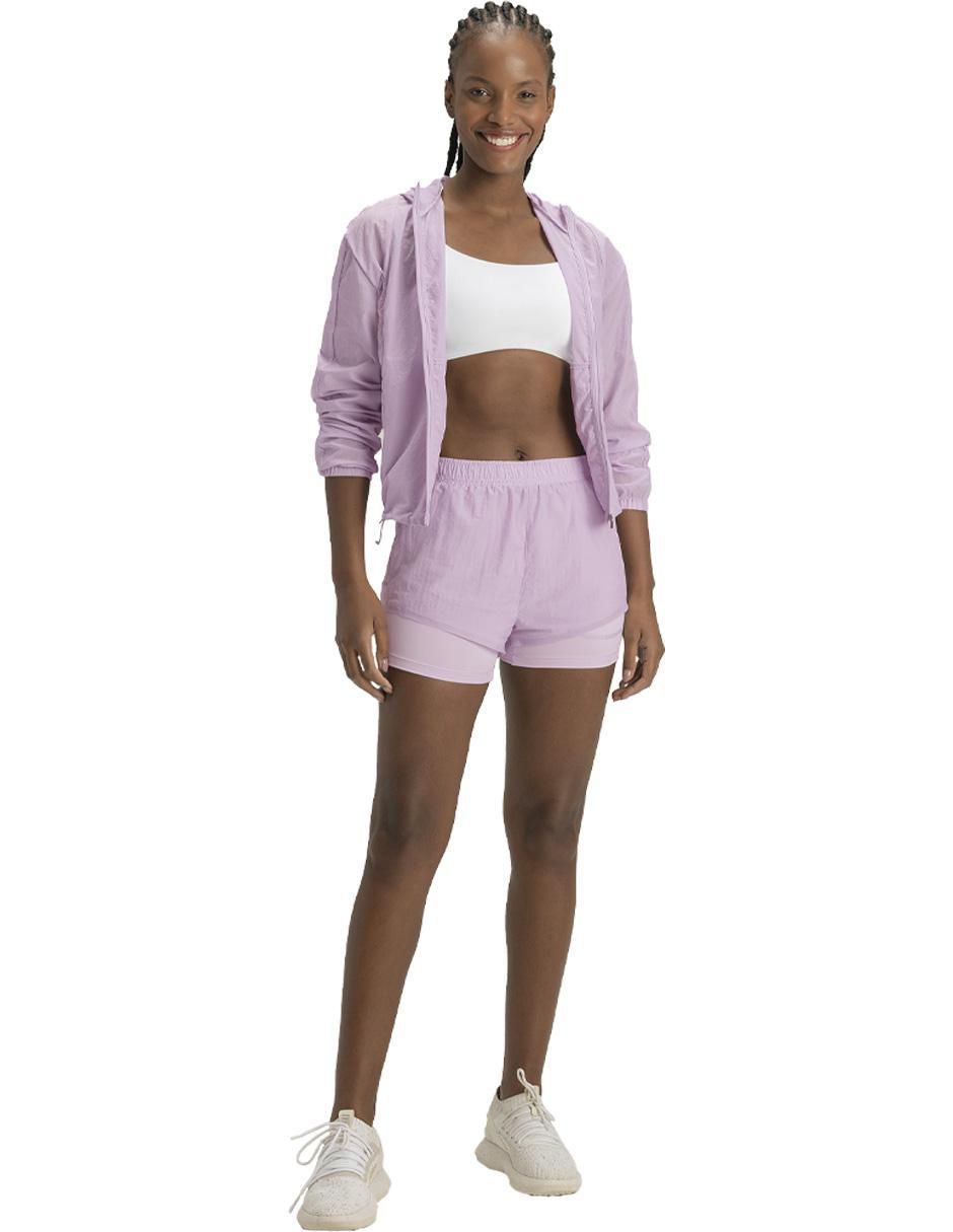 Short calzón de malla integrado para entrenamiento mujer 4