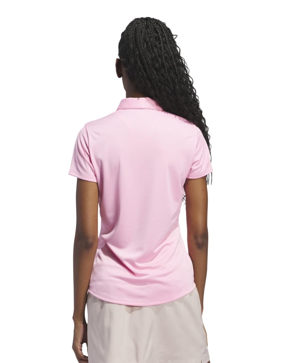 Playera tipo polo golf Adidas Golf para mujer 4