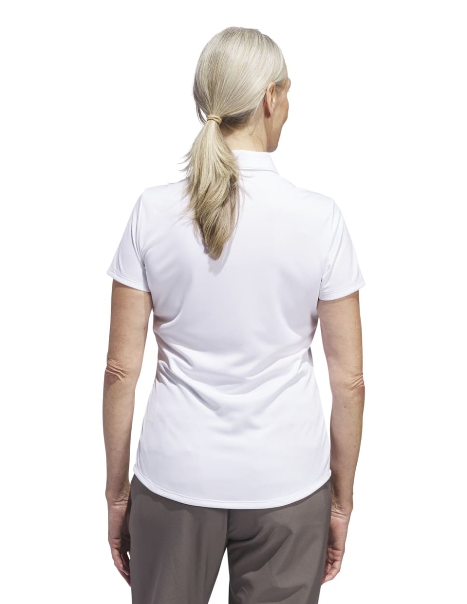 Playera tipo polo golf Adidas Golf para mujer 4
