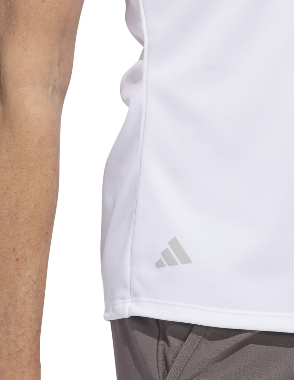 Playera tipo polo golf Adidas Golf para mujer 7