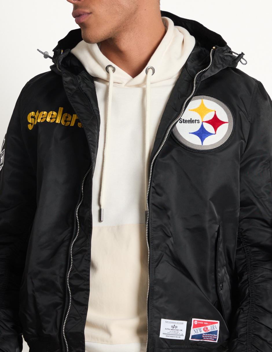 Chamarra New Era Pittsburg Steelers NFL para hombre Liverpool