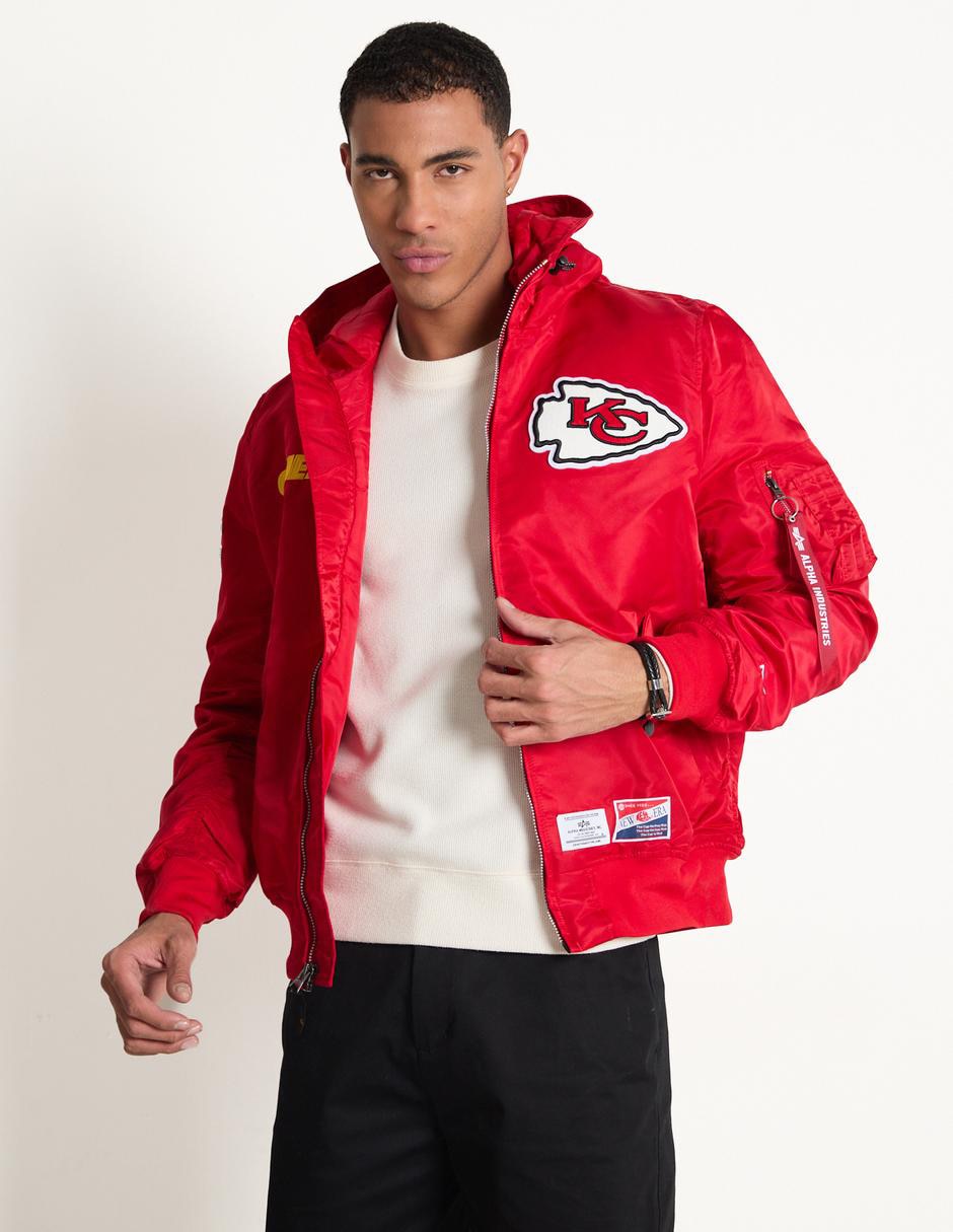Chiefs Chamarra Alpha Industries NFL KANSAS CITY CHIEFS BOMBER