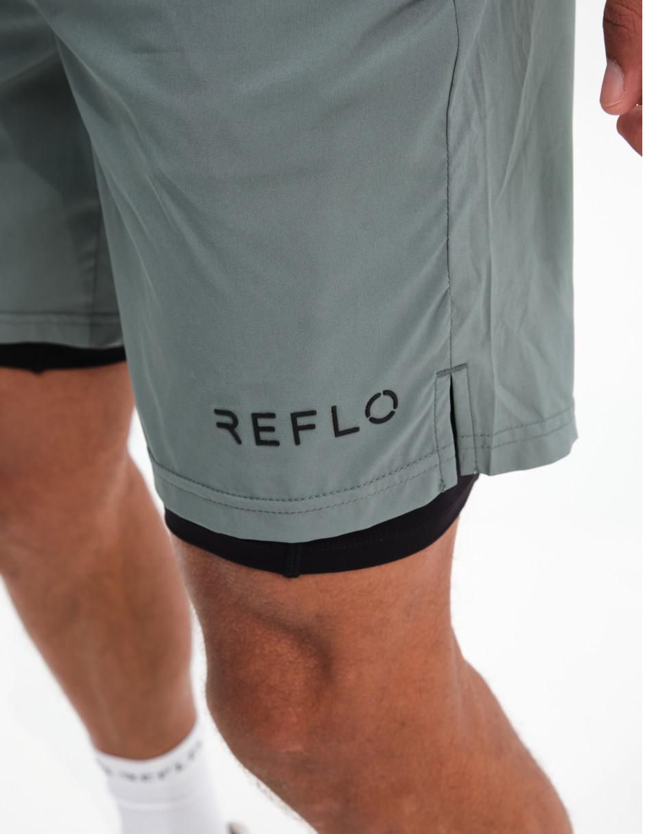 Short bolsa con cierre Reflo para entrenamiento hombre