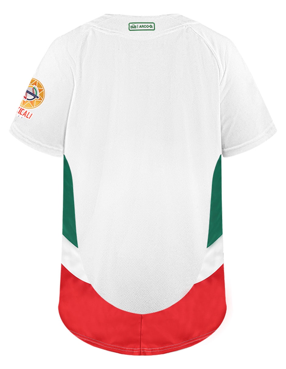 Jersey de México local manga corta   para hombre 2