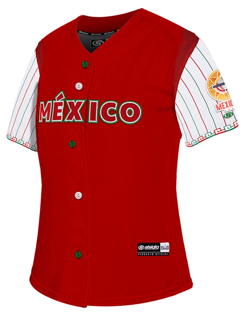 Jersey de México visitante manga corta   para mujer 3