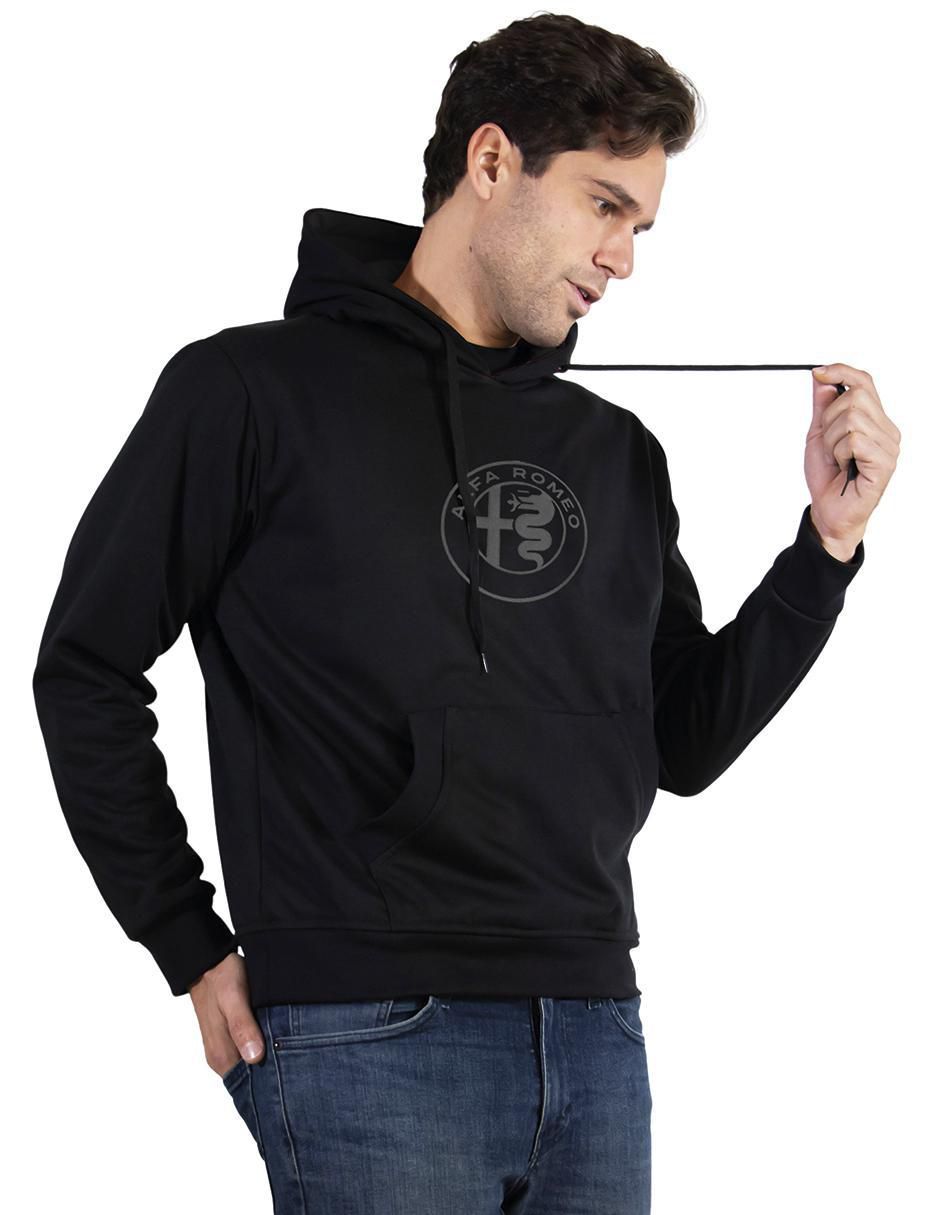 Sudadera con capucha y bolsa para hombre 7