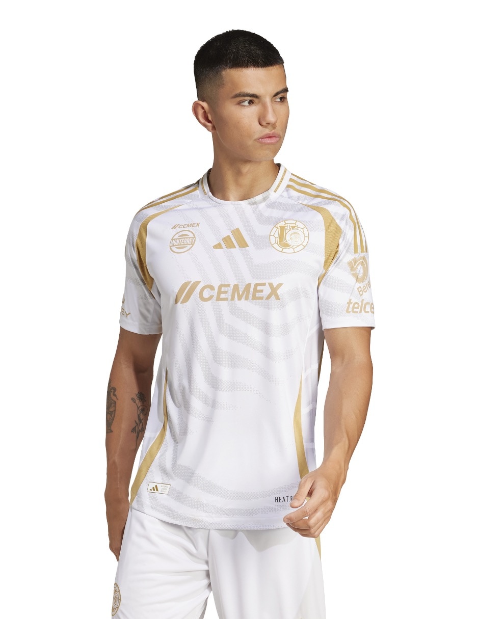 Jersey de Tigres UANL local manga corta para hombre Jersey de Tigres UANL local manga corta para hombre