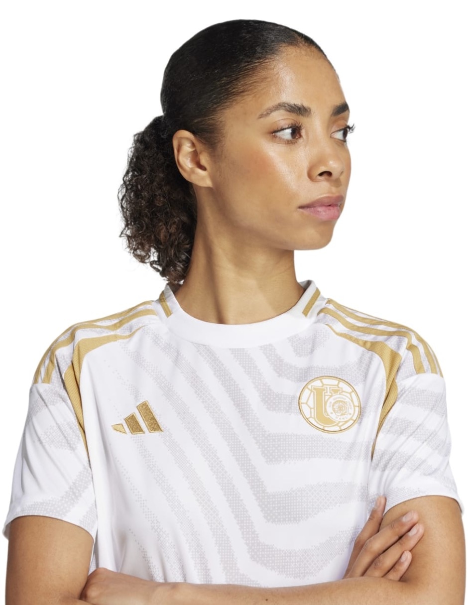 Jersey de Tigres UANL local manga corta para mujer 4