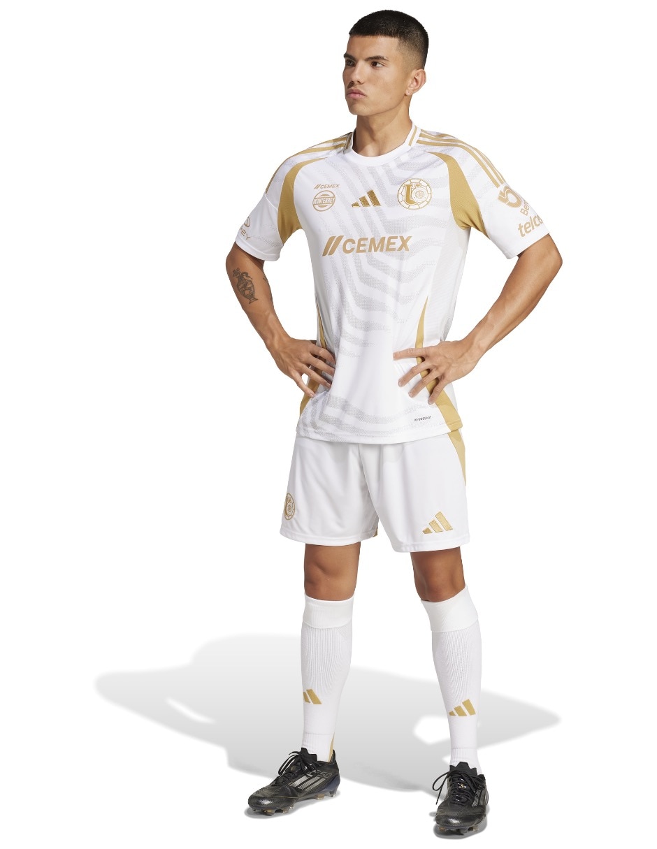 Jersey de Tigres UANL local manga corta   para hombre 8