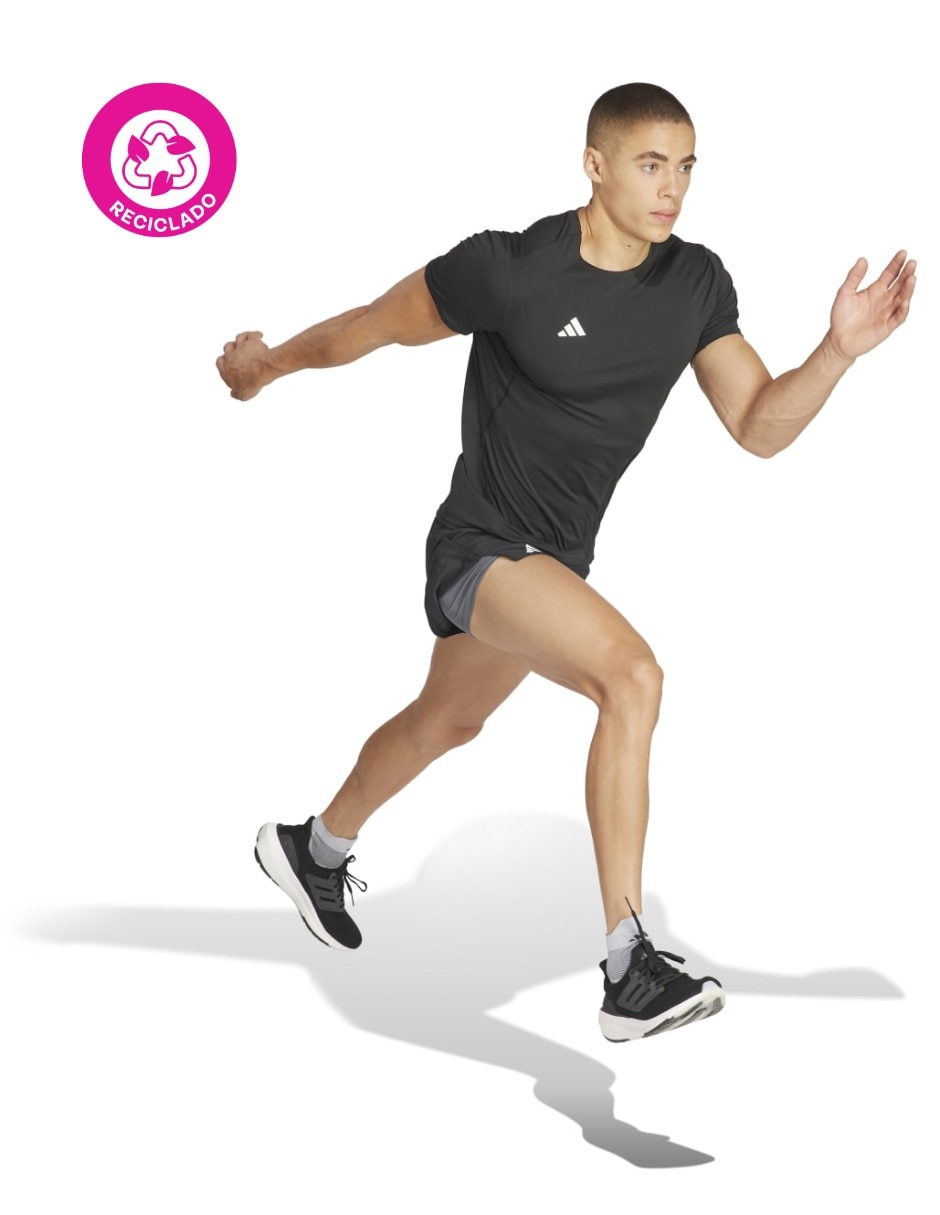 Playera deportiva para correr de hombre 11