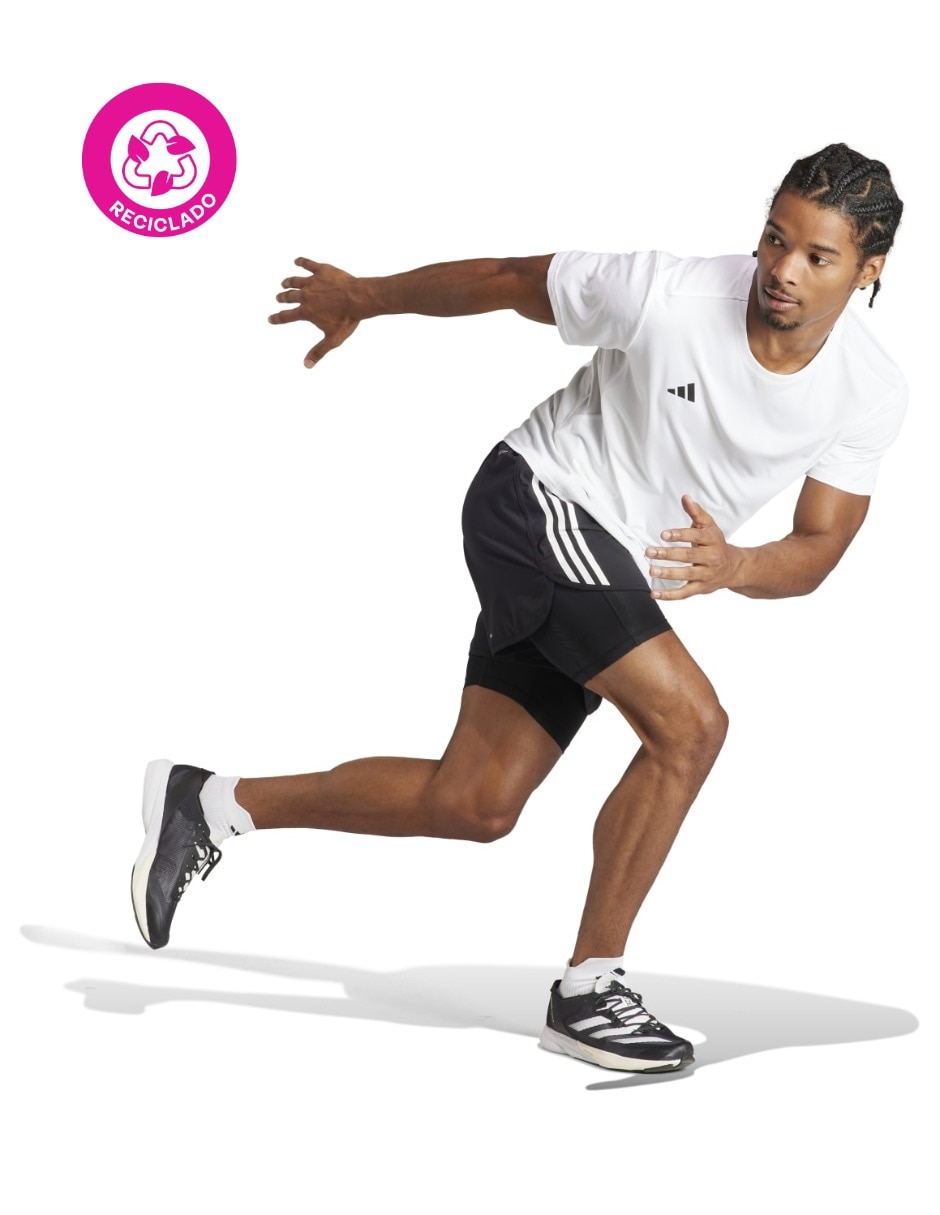 Playera deportiva para correr de hombre 5