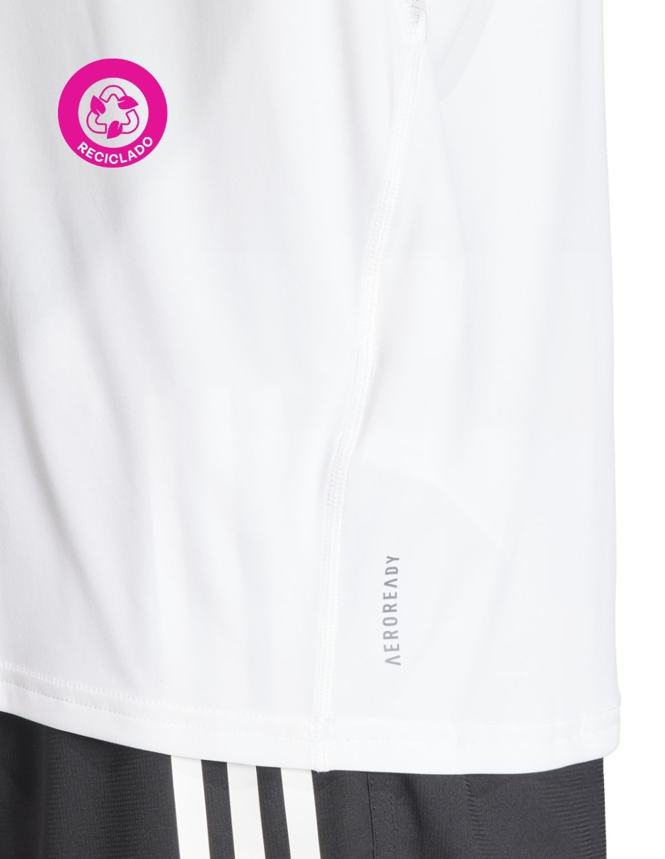 Playera deportiva para correr de hombre 7