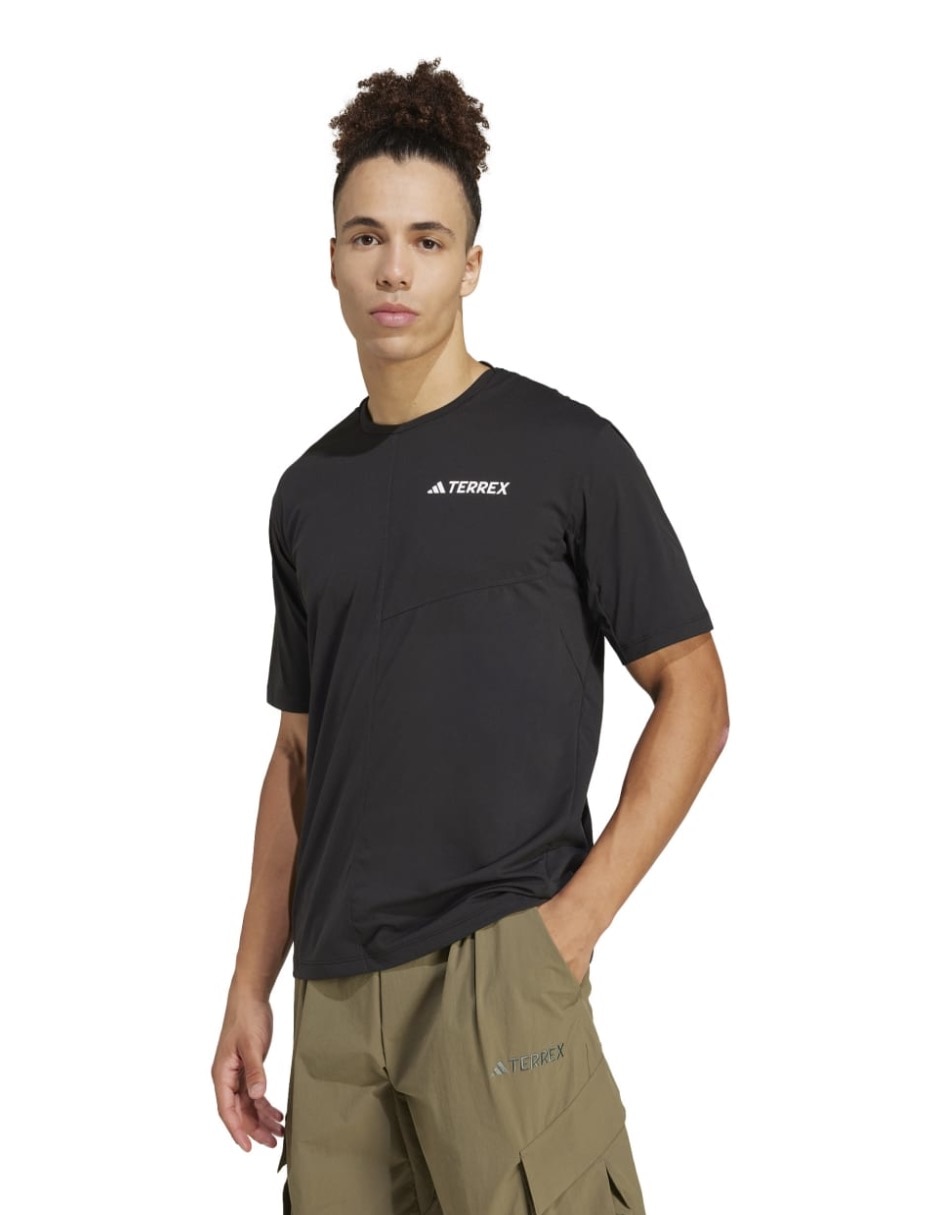 Playera deportiva para excursionismo de hombre