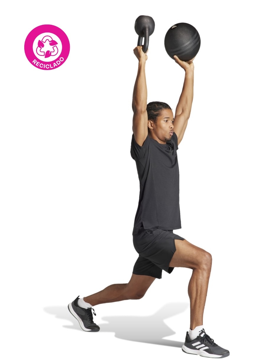 Playera deportiva para entrenamiento de hombre 4