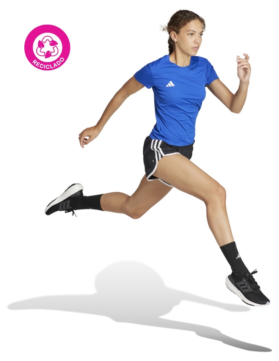 Playera deportiva para correr de mujer 4