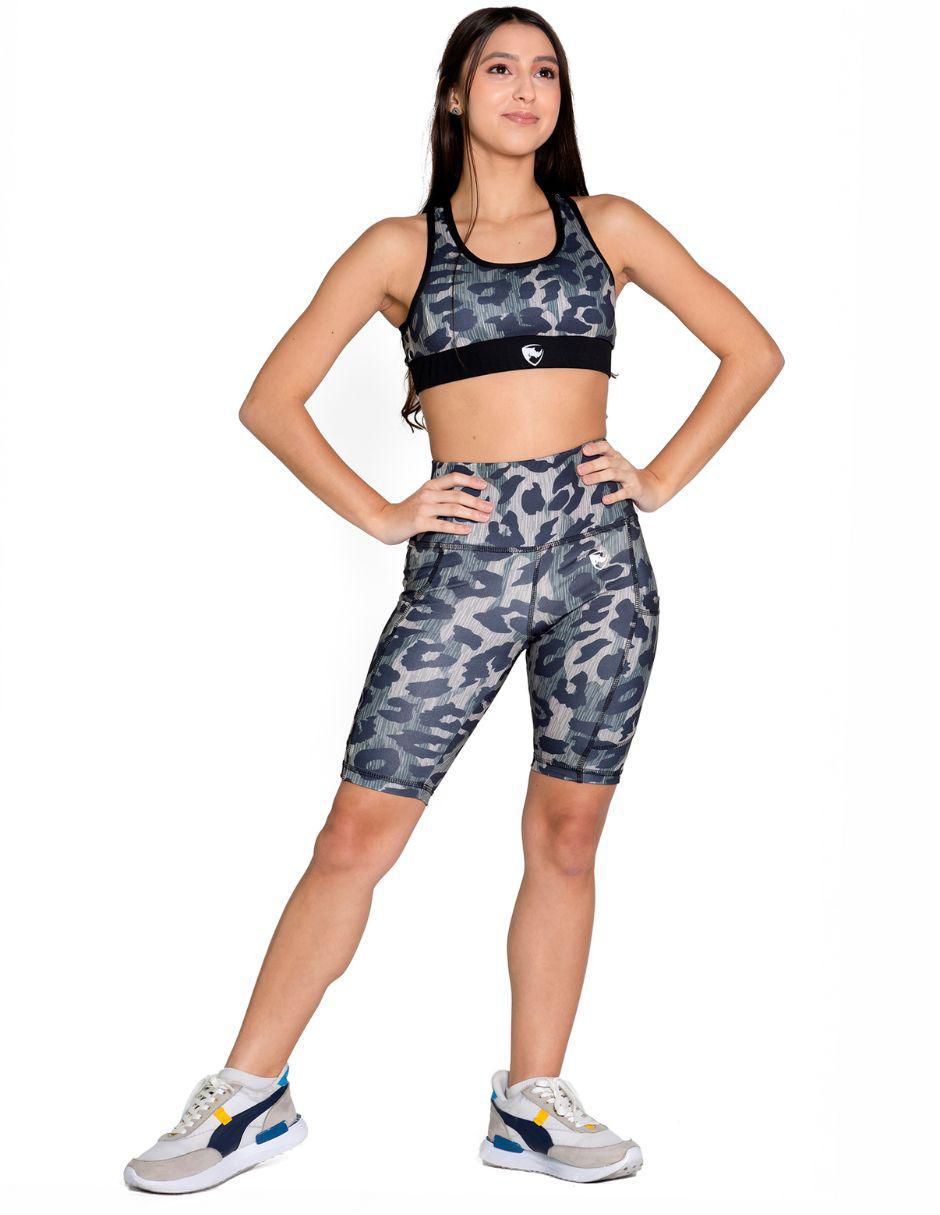Short con bolsa para entrenamiento mujer 6