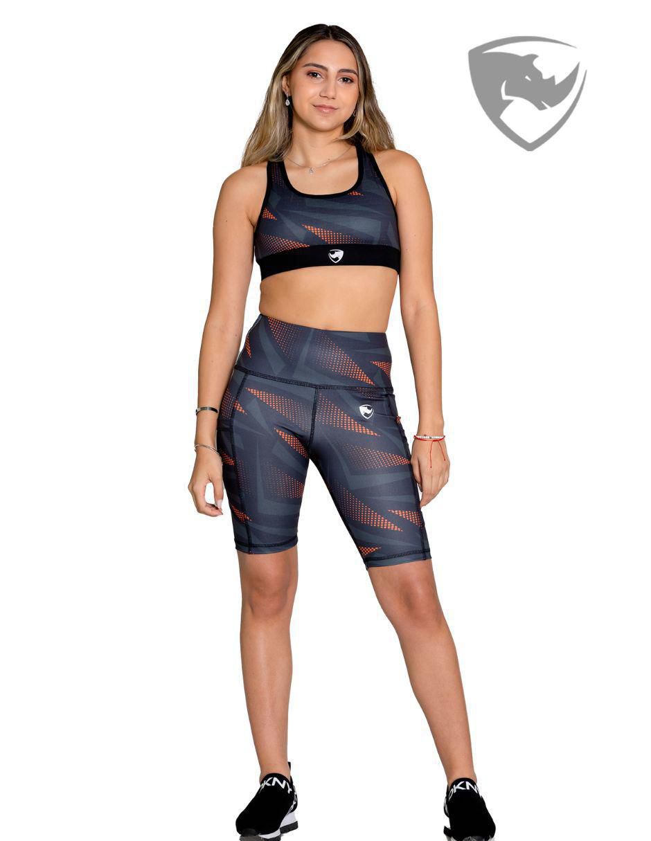 Short con bolsa para entrenamiento mujer 4