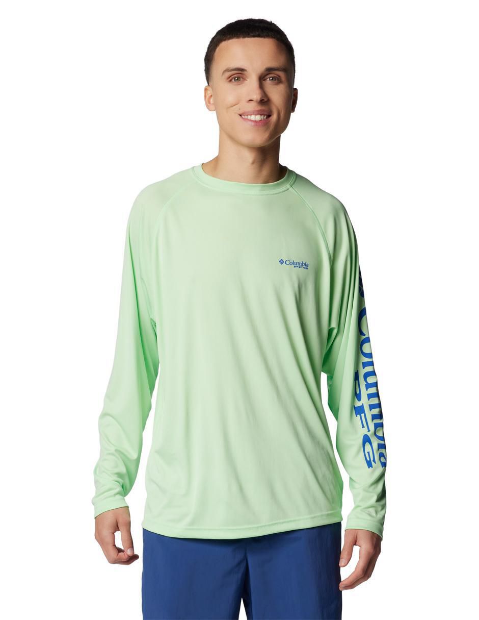 Playera deportiva para pesca para hombre 1