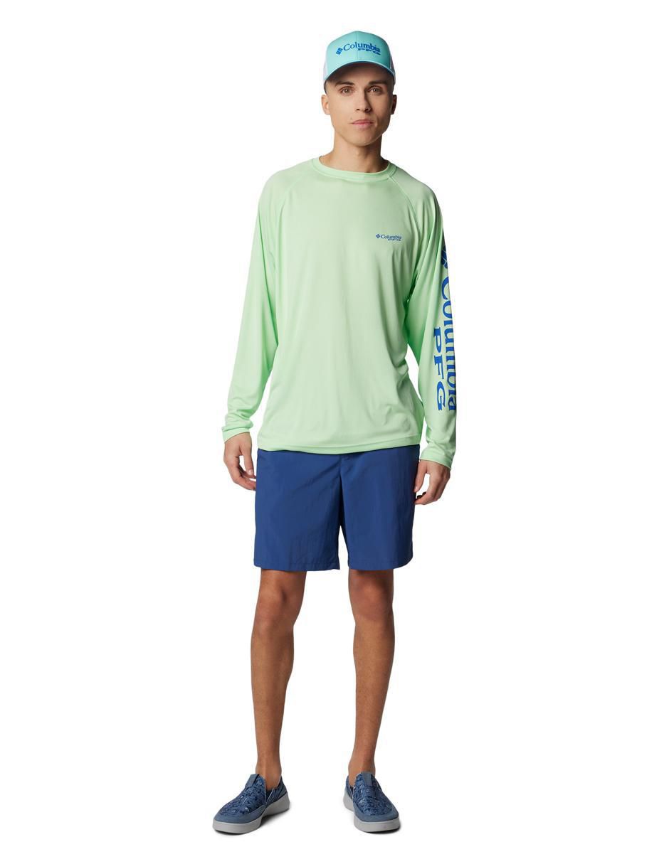 Playera deportiva para pesca para hombre
