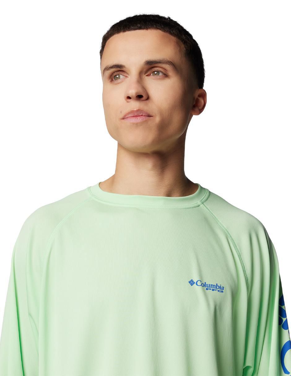 Playera deportiva para pesca para hombre