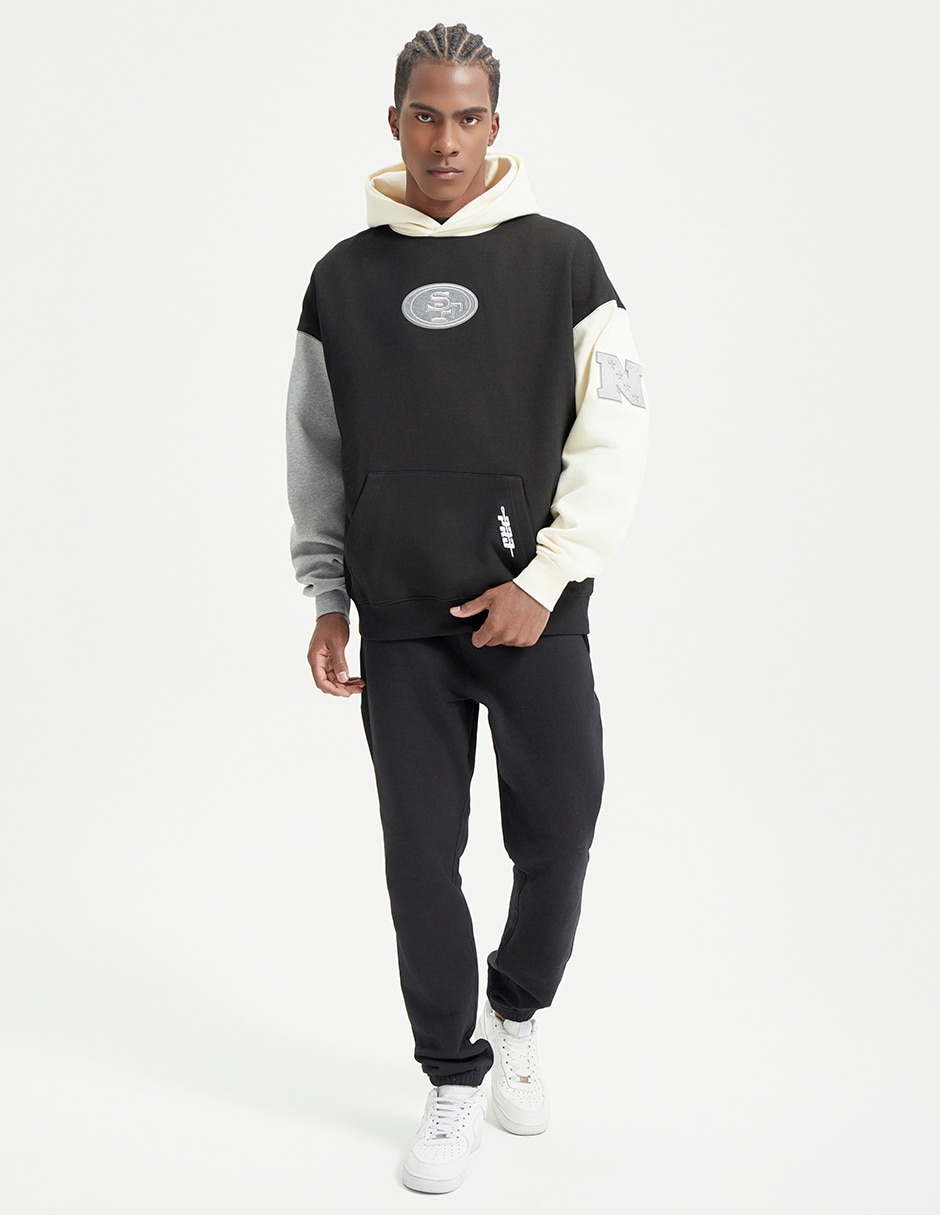 Sudadera con capucha y bolsa San Francisco 49ers para hombre 7