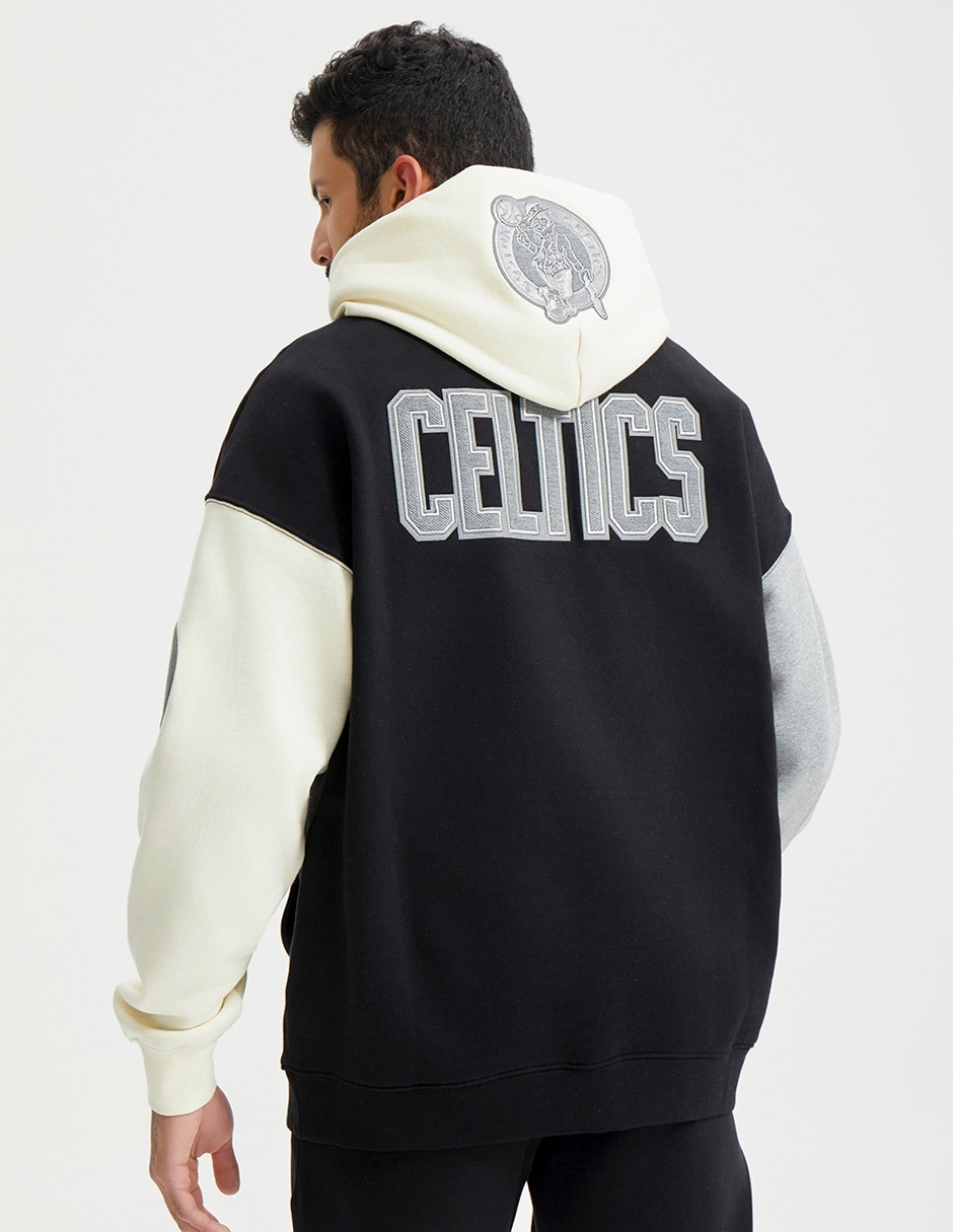 Sudadera con capucha y bolsa Boston Celtics para hombre 8
