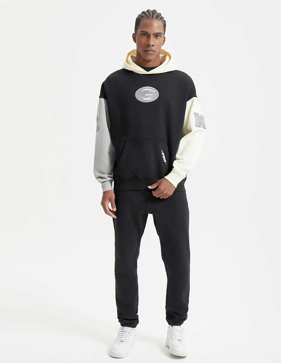 Sudadera con capucha y bolsa Green Bay Packers para hombre 7